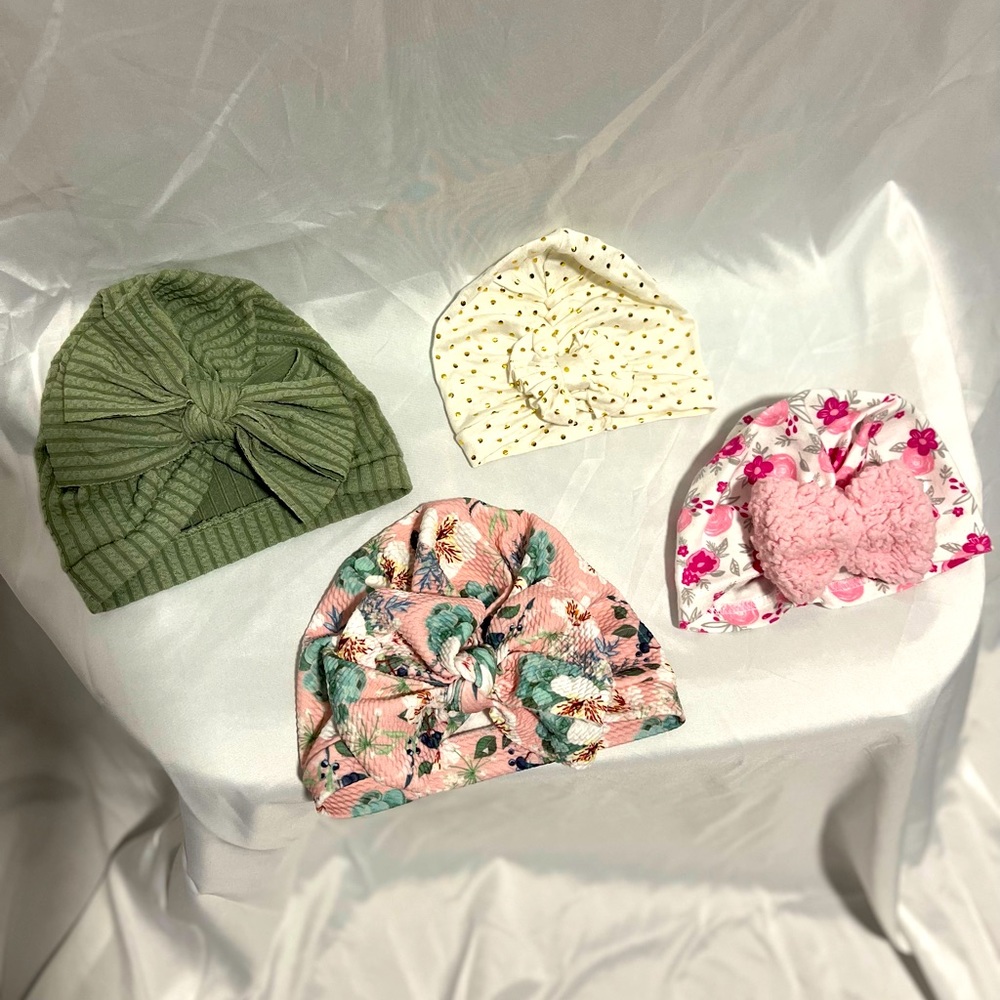 Baby Girl Hats (0-12 months)